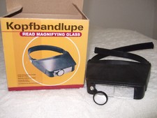 Kopfbandlupe 4 vergrößerunge gebraucht kaufen  Timmendorfer Strand