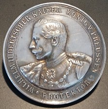 Preußen silbermedaille wilhel gebraucht kaufen  Crivitz