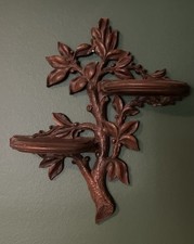 Usado, Suporte de parede MCM VTG SyrocoWood Tree prateleira dupla 11,5”T 10”W 3,5”D EUA (UM) comprar usado Usado, Suporte de parede MCM VTG SyrocoWood Tree prateleira dupla 11,5”T 10”W 3,5”D EUA (UM) comprar usado  Enviando para Brazil