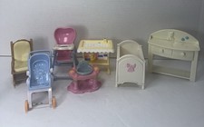 Carrinho de bebê Fisher Price Loving Family trocador de mesa cadeira de balanço comprar usado  Enviando para Brazil