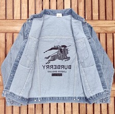 Veste jean burberry d'occasion  Angers-