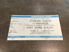 Stirling albion aberdeen for sale  MONTROSE