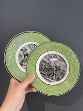 Assiettes parlantes dessert d'occasion  Amplepuis