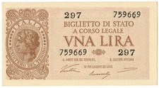 Lira biglietto stato usato  Pignataro Maggiore