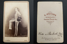 Steffens, Berlin,von Uechtritz-Steinkirch Vintage albumen carte de visite, CDV.  comprar usado  Enviando para Brazil