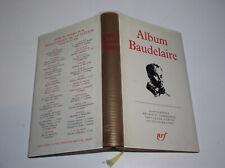Album baudelaire bibliothèque d'occasion  Estissac