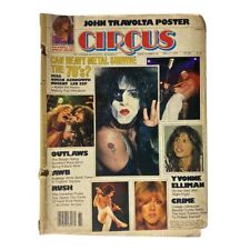 VTG Circus Magazine May 11 1978 Paul Stanley w Poster GD Interior No Label comprar usado  Enviando para Brazil