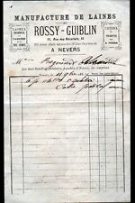 Nevers usine laine d'occasion  Baugy