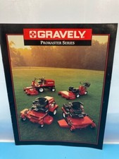 Gravely brochure promaster for sale  Clarence