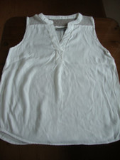Bluse top weiß gebraucht kaufen  Rain