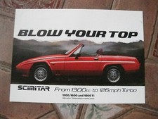 Reliant scimitar 1800ti for sale  WINSFORD