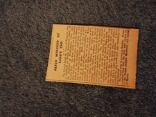 G9p ephemera 1906 for sale  LEICESTER