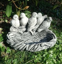 Steinfigur gartenfigur vogeltr gebraucht kaufen  Dannewerk