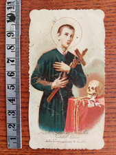 Antico santino san usato  Italia