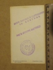 Biglietto giuseppe martinelli usato  Salerno