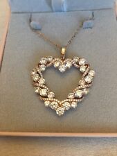 Qvc diamonique heart for sale  LEEDS