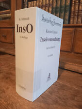 Schmidt nso insolvenzordnung gebraucht kaufen  Karlsruhe