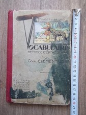 Vintage livre vocabulaire d'occasion  Lens