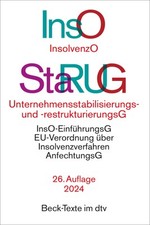 Insolvenzordnung unternehmenss gebraucht kaufen  Bayreuth