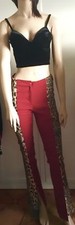Pantaloni donna rossi usato  Mondolfo
