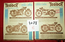 4078 terrot prospectus d'occasion  Caderousse
