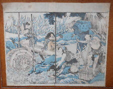 Katsushika hokusai xilografia usato  Cirie