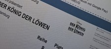 König löwen musical gebraucht kaufen  Hamburg