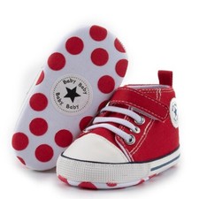 Sapatos de lona para bebês meninos meninas primeiros caminhantes pré andadores bebês tênis antiderrapante comprar usado  Enviando para Brazil