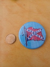 Badge drapeau sudiste d'occasion  Salon-de-Provence
