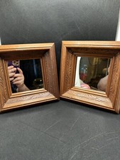 Carved wood mirror for sale  Johnston City