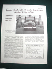 Jowett javlin series for sale  NEWCASTLE