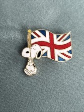 Snoopy union jack for sale  LOUTH