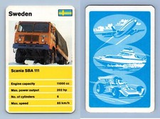 Usado, Scania SBA 111 - H.P. Cartão Giants 1980's Waddingtons Top Trumps comprar usado  Enviando para Brazil
