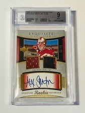 2005 Requintado Alex Smith Rookie Patch Auto RPA #60/99 BGS 9 Estado perfeito com 10 autógrafos comprar usado  Enviando para Brazil