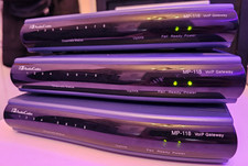 3 x AudioCodes MediaPack 188 gateway VoIP analógico 8 portas FXO (MP118/8O/SIP)  comprar usado  Enviando para Brazil