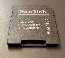 Sandisk adapter microsd for sale  Baltimore