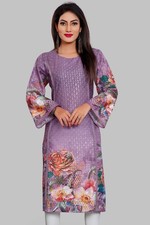 Ladies cotton purple for sale  BURNLEY