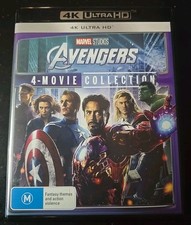Avengers 4-Movie Collection (4K UHD, 2021) MUITO BOM ESTADO 4 discos região livre Marvel comprar usado  Enviando para Brazil