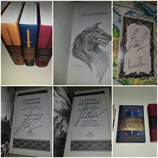 A Game of Thrones Clash Of Kings Storm Sword Illustrated SIGNED GEORGE RR MARTIN, usado comprar usado  Enviando para Brazil