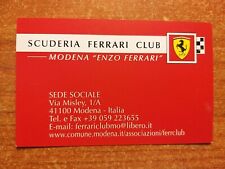 Scuderia ferrari club usato  Casalbuttano Ed Uniti