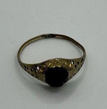 Anel antigo de rubi folheado a ouro feito pela C&C comprar usado  Enviando para Brazil
