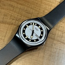 Swatch black diver for sale  Mandan