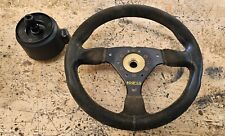 Sparco 330mm black for sale  IPSWICH
