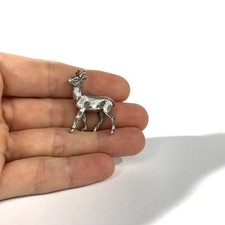 Miniatura cervo argento usato  Roncello
