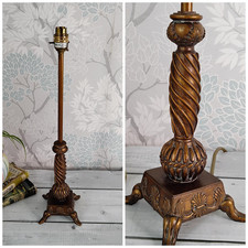 Candlestick footed twisted for sale  WOKING