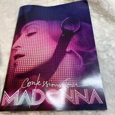 Programa de turnê Madonna The Confessions usado COND! Inclui ADESIVOS INTOCADOS!! comprar usado  Enviando para Brazil