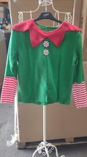 Elf christmas outfit for sale  GLOSSOP