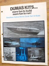 Dumas kits catalog d'occasion  Expédié en Belgium