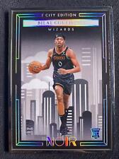 Bilal Coulibaly 2023-24 Panini Noir 15/25 City Edition prata RC Wizards #245 comprar usado  Enviando para Brazil