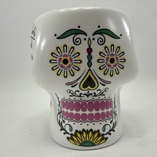 Caneca Sugar Skull Don Julio Tequila edição especial cerâmica Dia dos Mortos rosa comprar usado  Enviando para Brazil